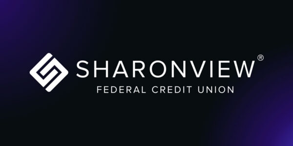 Sharonview Federal Credit Union logo, emphasizing home equity lending success with FirstClose.